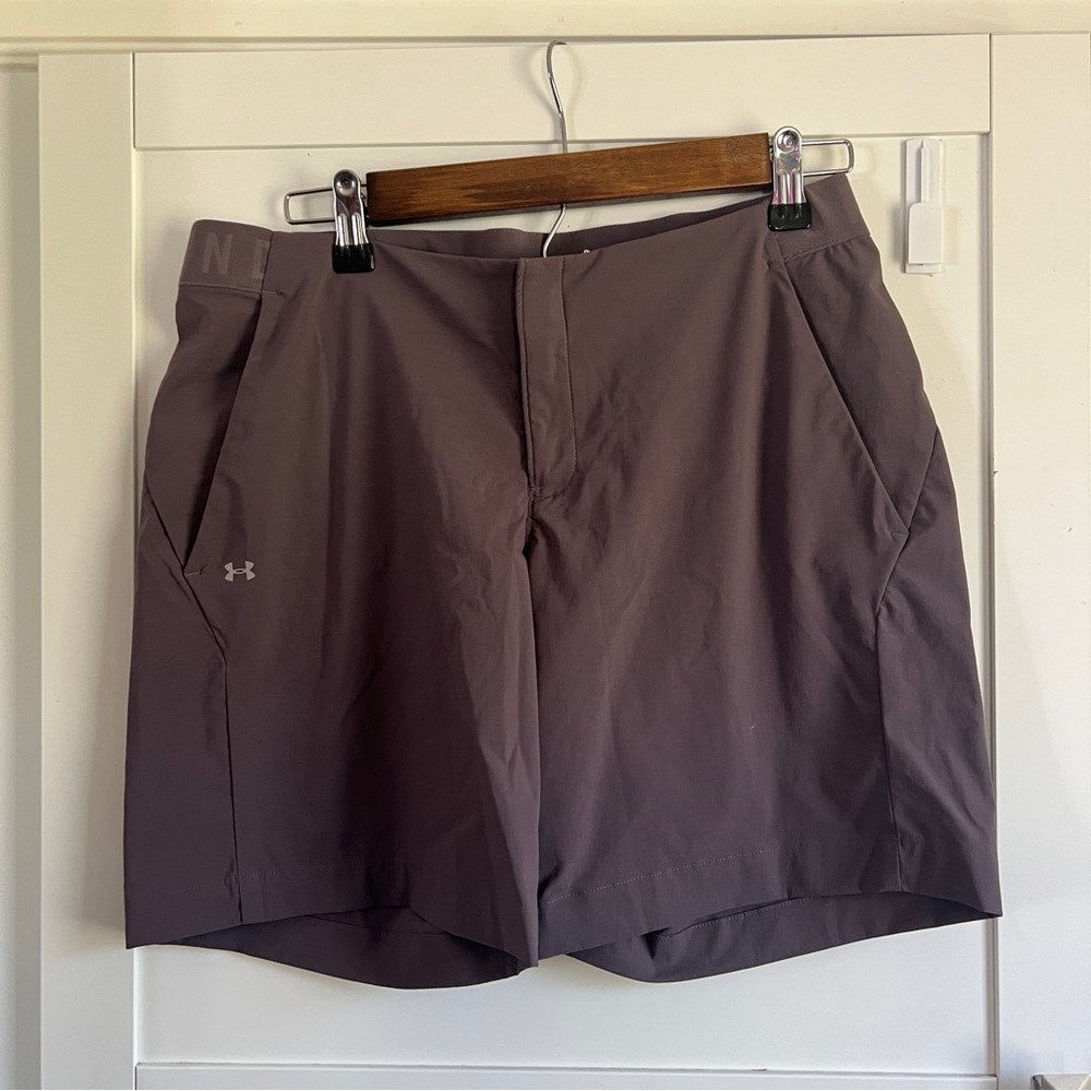 UNDER ARMOUR TIDE CHASER HEAT GEAR SHORTS WOMEN'S SIZE 6
